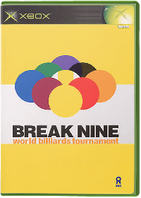 Break Nine: World Billiards Tournament JP Xbox JP box art